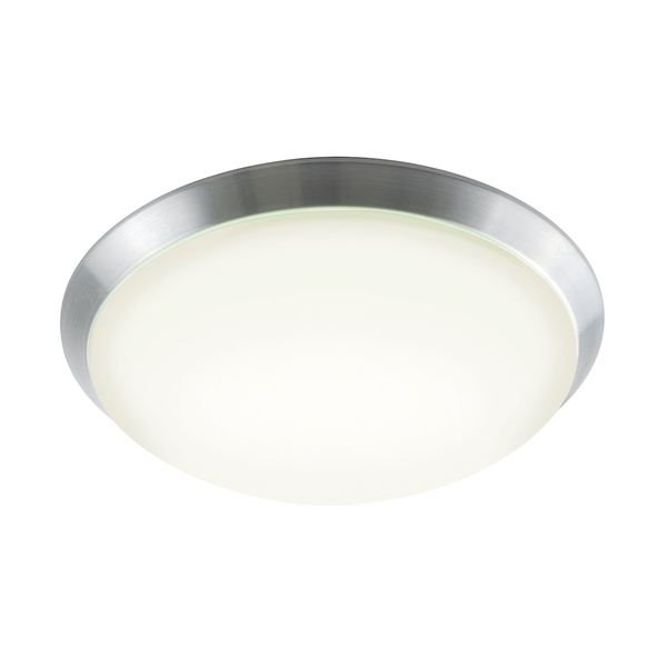 Elk Lighting Luna 48-Lght Flsh Mnt Alum w/Polycarb Diffuser Integrated LED -Medium FML501-10-98